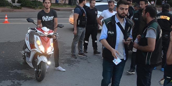 Polisten Mudanya’da huzur operasyonu