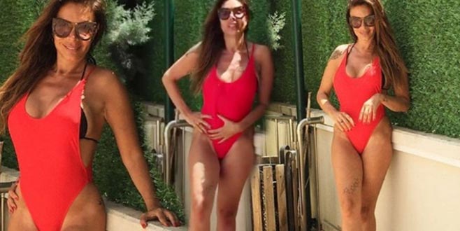 Kim der 46 yaşında? Ünlü isimden cesur pozlar!