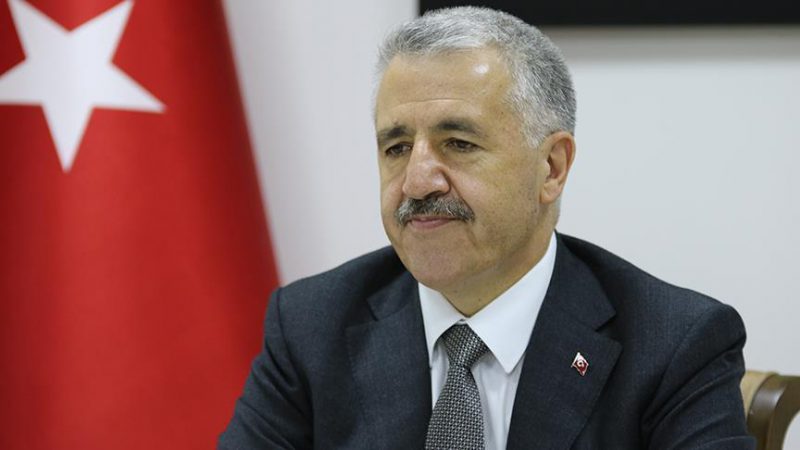 Ulaştırma Denizcilik ve Haberleşme Bakanı Ahmet Arslan, "Şu an ülkemizde