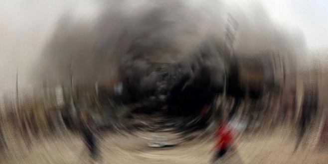 Ölmek istedi bütün binayı havaya uçurdu