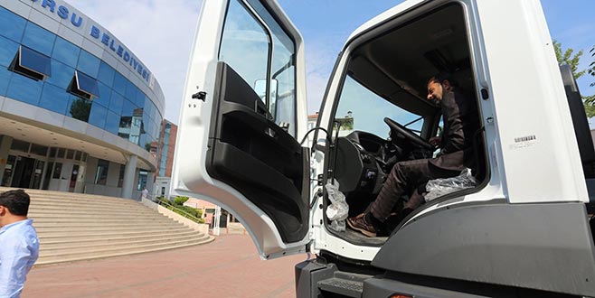 Gürsu Belediyesi’ne yeni araç