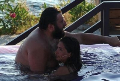 Bir zamanların ünlü modeli, asabi sevgilisini böyle sakinleştirdi