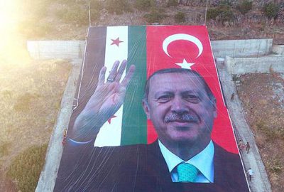 ÖSO’dan Erdoğan’a dev posterle tebrik