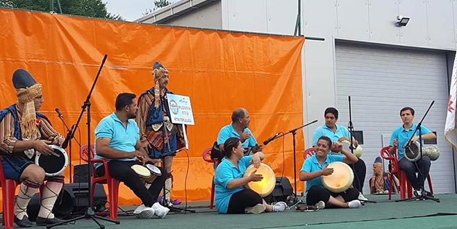 Mudanya Ateşi Ritim Grubu Bosnalıları coşturdu
