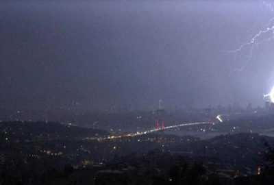 İstanbul’da şiddetli yağış hava trafiğini aksattı