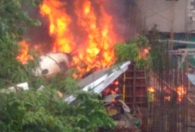 Uçak şehre düştü! Çok sayıda ölü ve yaralı var…