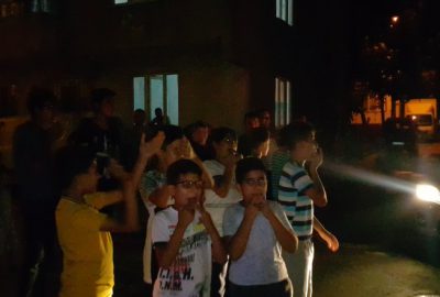 Horonlu tulumlu narkotik uygulaması