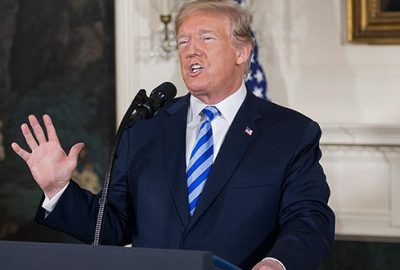 Trump: Ruhani ile ön koşulsuz görüşürüm