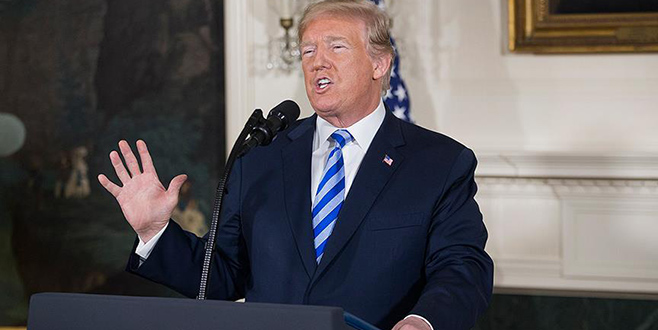 Trump: Ruhani ile ön koşulsuz görüşürüm