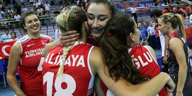 Filenin Sultanları dünya ikincisi oldu Filenin Sultanları dünya ikincisi oldu