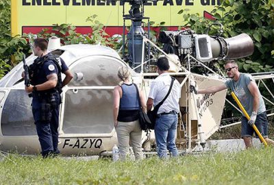 Cezaevinden helikopterle firar etti