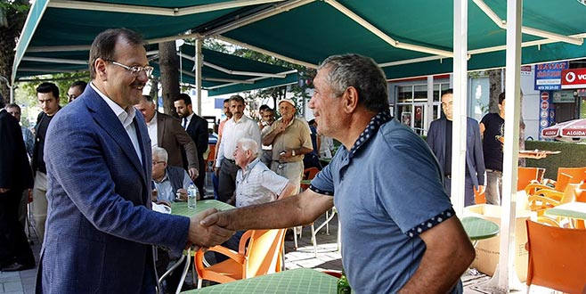 Orhangazi’ye teşekkür ziyareti Orhangazi’ye teşekkür ziyareti