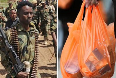 Eş Şebab plastik poşeti yasakladı