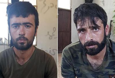 Afrin’de yakalandılar