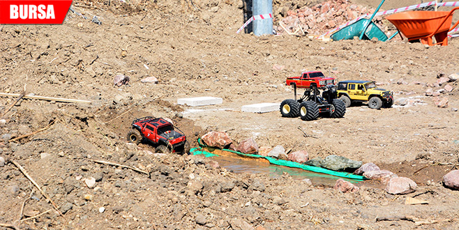 Nefes kesen ‘RC Model Araç Yarışları’ başladı