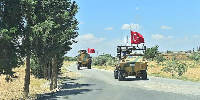 TSK’dan Münbiç’te 14’üncü devriye TSK’dan Münbiç’te 14’üncü devriye