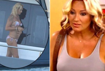 Makyajsız halinden sonra bikinili hali de olay oldu