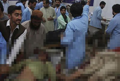 Seçim mitingine bombalı saldırı: 132 ölü