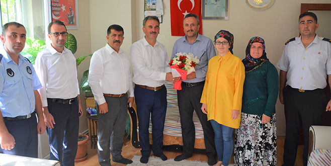 Şehit ailelerine ziyaret