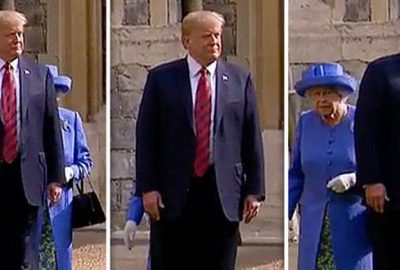 Trump Kraliçe’yi çileden çıkardı