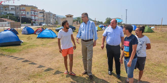 Yeniköy’e çadır ve karavan park alanı