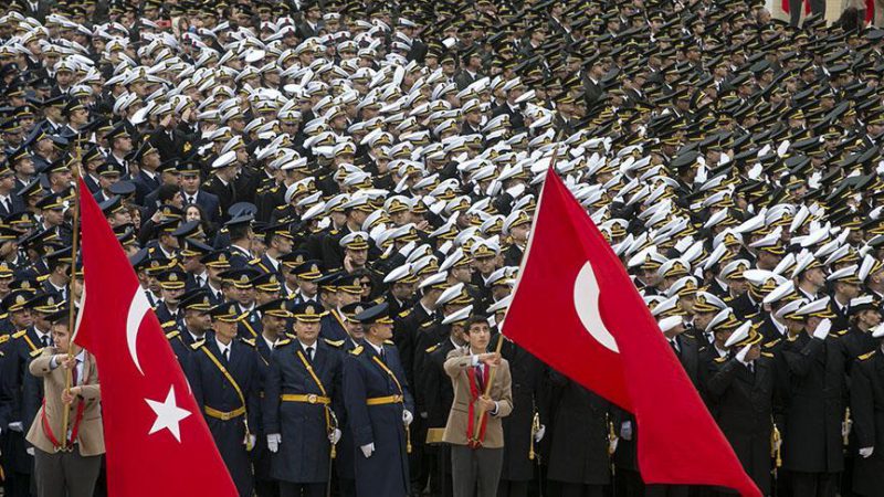 Cumhurbaşkanlığı Kararnamesiyle Türk Silahlı Kuvvetlerinde asteğmen-albay arasındaki rütbe terfileri ile