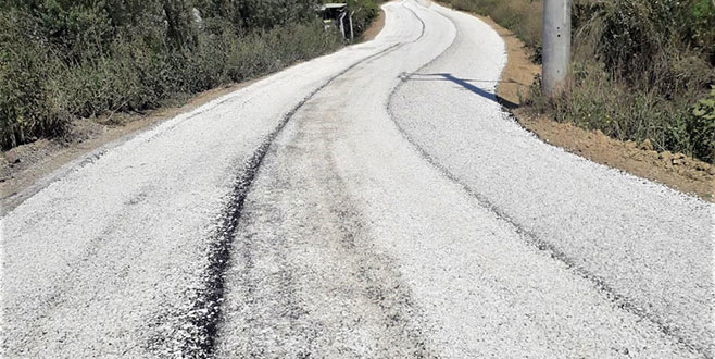 Gemlik mesire alanı yolları onarılıyor