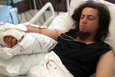 Yaşam mücadelesi veren Aref, ülkeden gönderiliyor