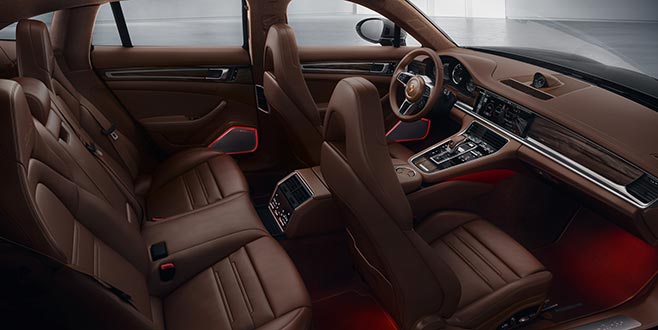 Arka üç koltuğu olan ilk Panamera Bursa’da