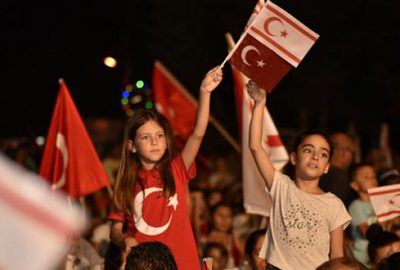 KKTC’de coşkulu kutlama