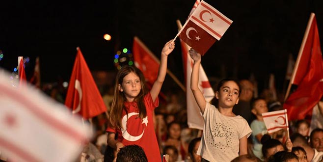 KKTC’de coşkulu kutlama KKTC’de coşkulu kutlama