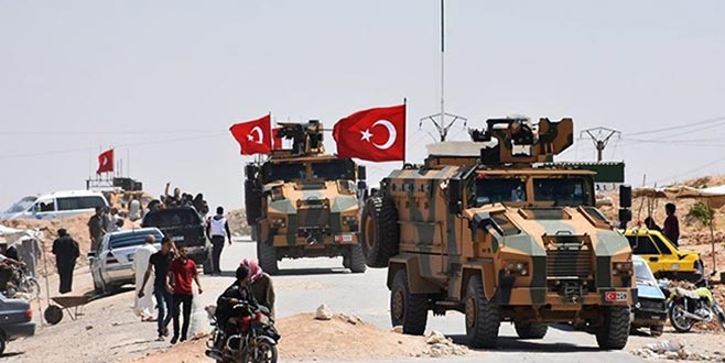 Münbiç’te ortak devriye hazırlığı Münbiç’te ortak devriye hazırlığı