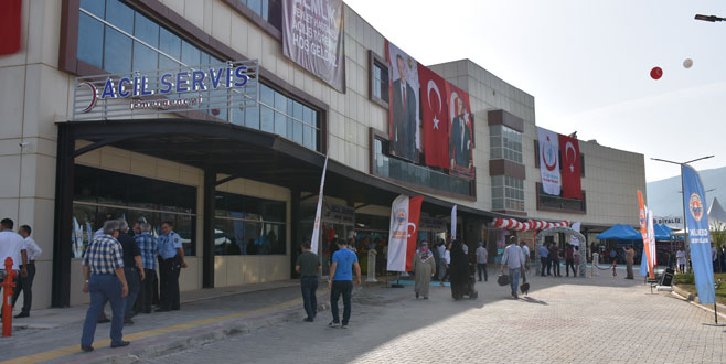 Yeni hastane tüm birimleriyle hizmette Yeni hastane tüm birimleriyle hizmette