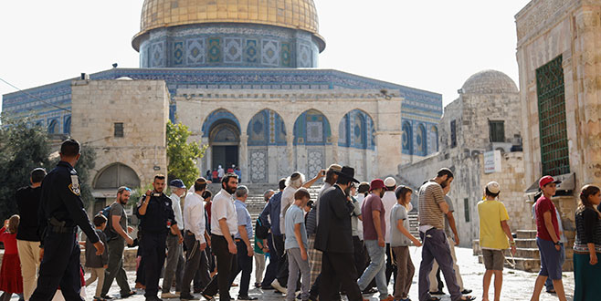 Mescid- Aksa’ya Yahudi baskını Mescid- Aksa’ya Yahudi baskını