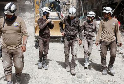 Beyaz Baretliler gizlice kurtarıldı