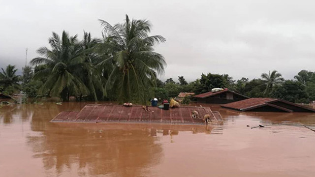 Laos’ta baraj çöktü: Yüzlerce kişi kayboldu