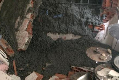 Ünlü oyuncunun evi beton altında kaldı!