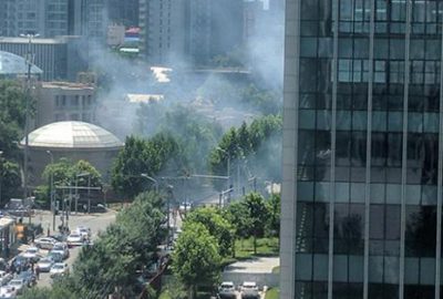 Pekin’deki ABD Büyükelçiliği yakınında patlama