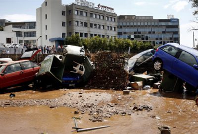 Yangından sonra şimdi de sel vurdu