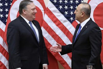 Çavuşoğlu, ABD Dışişleri Bakanı Mike Pompeo ile telefonda görüştü