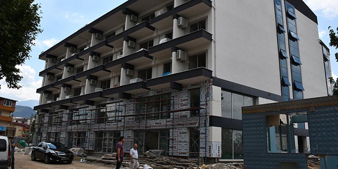 Hasta yakınları konaklama binasında sona gelindi