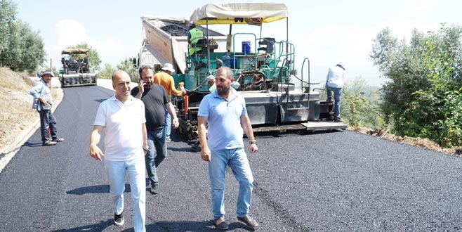 Çepni-İpekyayla yolunda  çalışmalar sürüyor