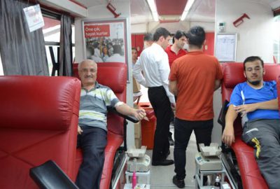 Büyükorhan’da kan bağışına büyük ilgi