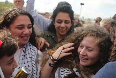 Filistinli cesur kız Temimi serbest bırakıldı