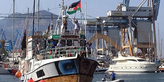 İsrail ordusu Gazze yolundaki Özgürlük Filosu’nu durdurdu