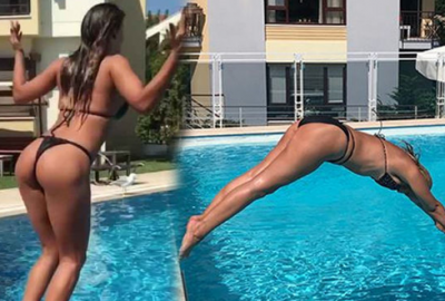 ‘Bikinili pozlar’ yüzünden birbirlerine girdiler