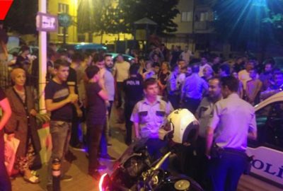 Palalı saldırganlar mahalleyi birbirine kattı