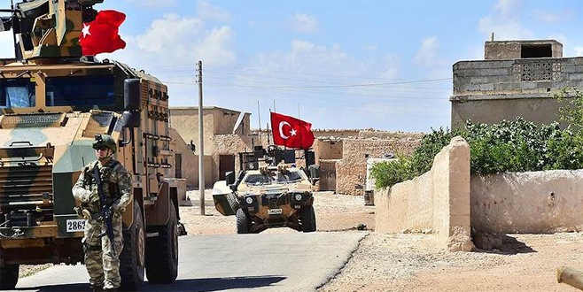 TSK’dan Münbiç’te 23’üncü devriye TSK’dan Münbiç’te 23’üncü devriye