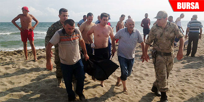 Dün akşam denize girmişti, sabah cansız bedenine ulaşıldı