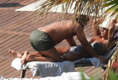 Ünlü çift Bodrum’da aşka geldi